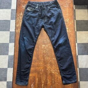 Diesel Men's Dark Blue Skinny Jog Jeans